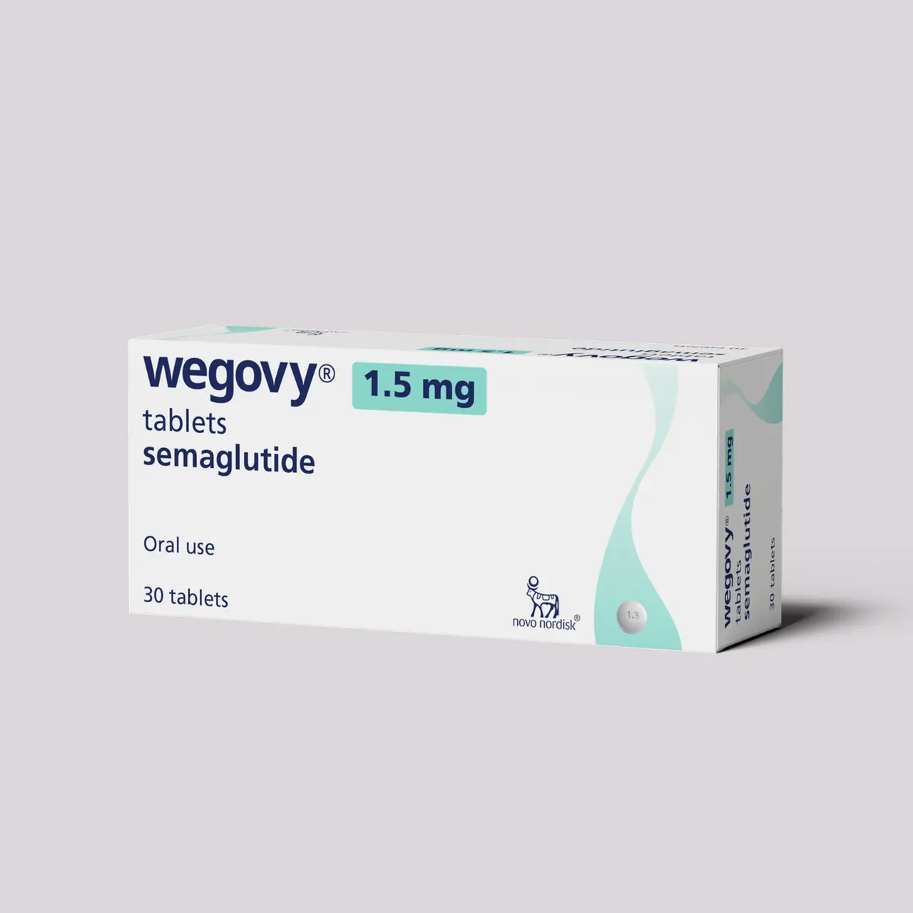 Wegovy pill treatment packaging